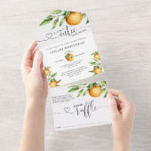 小さなかわいこちゃんの方法ベビーシャワー オールインワン招待状 (貼ってはがせる)