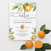 小さなかわいこちゃんの方法ベビーシャワー 招待状