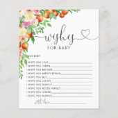 小さなかわいこちゃんの赤ちゃんシャワーがベビーを願う (正面)