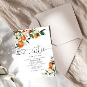 小さなかわいこちゃんの赤ちゃんシャワーの招待状 招待状