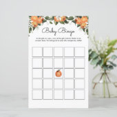 小さなかわいこちゃんの赤ちゃんシャワーゲーム |ベビービンゴゲーム (スタンド正面)