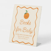 小さなかわいこちゃんの赤ちゃんシャワーベビー 台座サイン (正面)