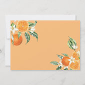 小さなかわいこちゃんの赤ちゃんシャワー招待 招待状 (裏面)