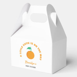 小さなかわいこちゃんの赤ちゃんシャワー男女兼用 フェイバーボックス