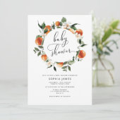 小さなかわいこちゃんの赤ちゃんシャワー 招待状 (スタンド正面)