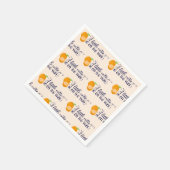 小さなかわいこちゃんの赤ちゃん スタンダードカクテルナプキン (角)