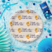 小さなかわいこちゃんの赤ちゃん ペーパープレート (パーティー)