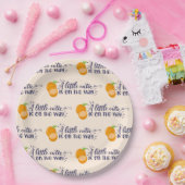 小さなかわいこちゃんの赤ちゃん ペーパープレート (パーティー)