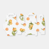 小さなかわいこちゃんの赤ん坊のシャワーオレンジ フェイバーボックス (折り畳みなし)