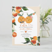 小さなかわいこちゃんは何がオレンジ・ジェンダーが明らかにする 招待状 (スタンド正面)