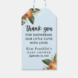 小さなかわいこちゃんクレメンチン赤ちゃんシャワー好意ギフトT ギフトタグ