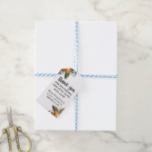 小さなかわいこちゃんクレメンチン赤ちゃんシャワー好意ギフトT ギフトタグ (より糸付き)