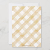 小さなかわいこちゃんパイが彼の道を行く 招待状 (裏面)