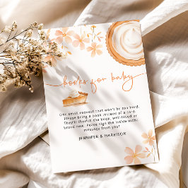 小さなかわいこちゃんパイはベーキング | 赤ちゃんシャワー エンクロージャーカード