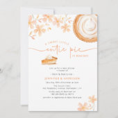 小さなかわいこちゃんパイはベーキング | 赤ちゃんシャワー 招待状 (正面)