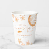 小さなかわいこちゃんパイはベーキング | 赤ちゃんシャワー 紙コップ (裏面)