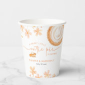 小さなかわいこちゃんパイはベーキング | 赤ちゃんシャワー 紙コップ (正面)