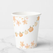 小さなかわいこちゃんパイはベーキング | 赤ちゃんシャワー 紙コップ (正面)