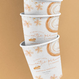 小さなかわいこちゃんパイはベーキング | 赤ちゃんシャワー 紙コップ