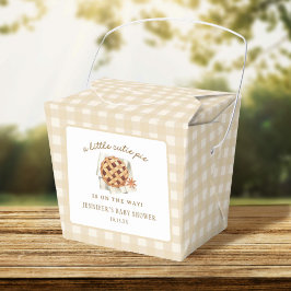 小さなかわいこちゃんパイは途中の赤ちゃんシャワー フェイバーボックス