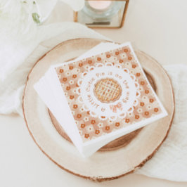 小さなかわいこちゃんパイボー男女兼用ベビーシャワー スタンダードカクテルナプキン