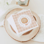 小さなかわいこちゃんパイボー男女兼用ベビーシャワー スタンダードカクテルナプキン