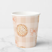 小さなかわいこちゃんパイボー男女兼用ベビーシャワー 紙コップ (正面)