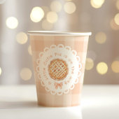 小さなかわいこちゃんパイボー男女兼用ベビーシャワー 紙コップ