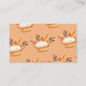 小さなかわいこちゃんパイ秋フローラ本ベビー エンクロージャーカード (裏面)