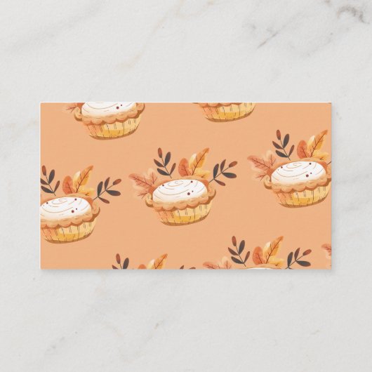 小さなかわいこちゃんパイ秋フローラ本ベビー エンクロージャーカード (裏面)