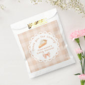 小さなかわいこちゃんパイ赤ちゃんシャワーありがとう フェイバーバッグ (封をした状態)