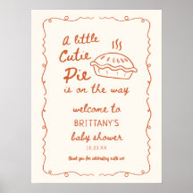 小さなかわいこちゃんパイ赤ちゃんシャワーへようこそ