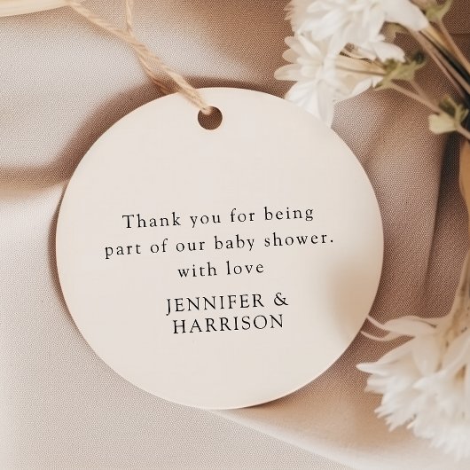 小さなかわいこちゃんパイ | 赤ちゃんシャワー フェイバータグ