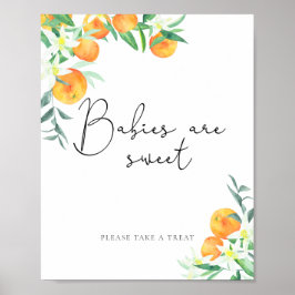 小さなかわいこちゃんベビーは甘い ポスター