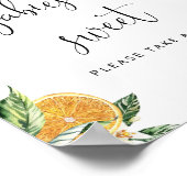 小さなかわいこちゃんベビーは甘い ポスター (角)