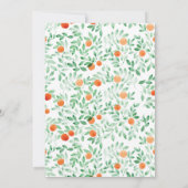 小さなかわいこちゃんモダンの赤ちゃんシャワー招待状 招待状 (裏面)