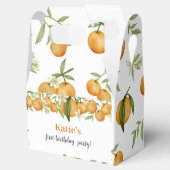 小さなかわいこちゃん柑橘系誕生日お願い箱 フェイバーボックス (オープン)