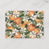 小さなかわいこちゃん赤ちゃんシャワー推測いくつまで エンクロージャーカード (裏面)