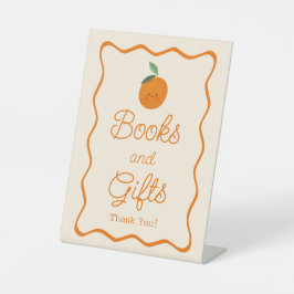 小さなかわいこちゃん赤ちゃんシャワー本&ギフト 台座サイン