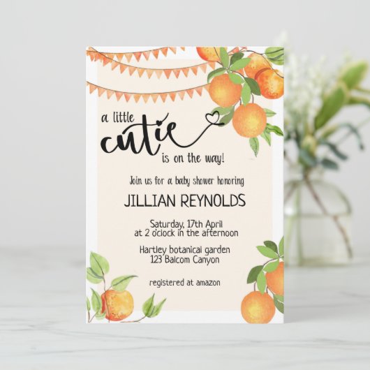 小さなかわいこちゃん、赤ん坊のシャワー男女兼用。 (スタンド正面)