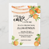 小さなかわいこちゃん、赤ん坊のシャワー男女兼用。 (正面/裏面)