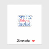 小さなかわいらしビジネスのステッカー内のもの シール (シート)