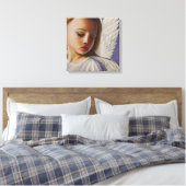 小さなかわいらし天使の子供 キャンバスプリント (インサイチュ (寝室))