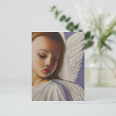 小さなかわいらし天使の子供 ポストカード (スタンド正面)