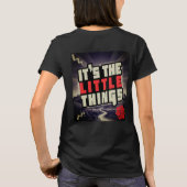 小さなことが何より ダブルプリントTシャツ Tシャツ (裏面)