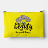 小さなことで美しいを見つける アクセサリーポーチ (裏面)