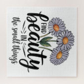 小さなことで美しいを見つける ジグソーパズル (横)