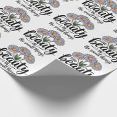 小さなことで美しいを見つける ラッピングペーパー (角)