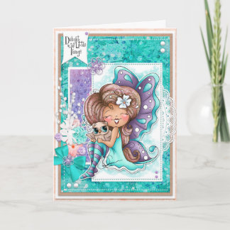 小さなことのグリーティングカードを喜ぶ カード