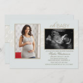 小さなささやき、男女兼用 招待状 (正面/裏面)